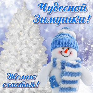 Гифки большие чудесная зимушка