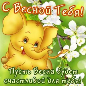 Анимация с весной тебя