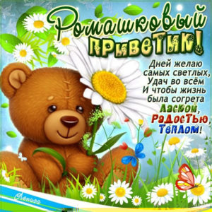 Открытка веселый летний привет