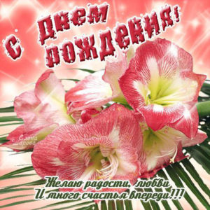 Красивые поздравления с днем рождения