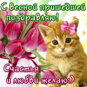 Чудесные открытки пришла весна
