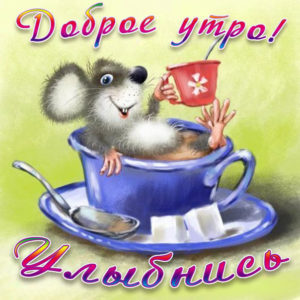 Прикольные открытки с добрым Утром