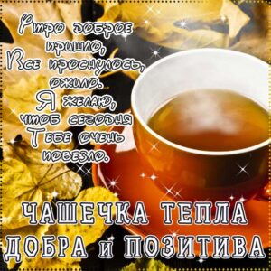 Чашечка тепла позитива gif картинки