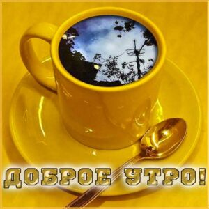 Чудного утра открытка