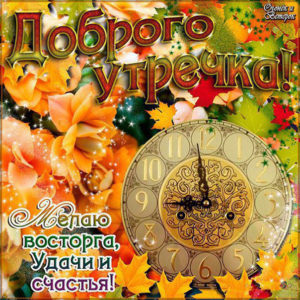 Картинки утро желаю удачи