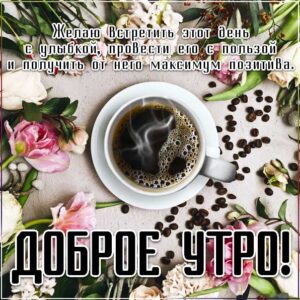 С пользой утро картинки
