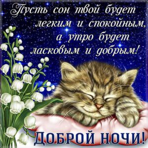 Ночь легкая и спокойная