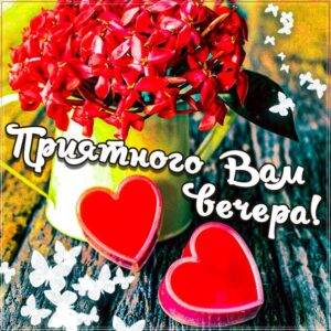 Приятного вам вечера