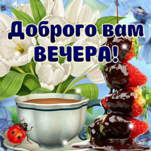 Вам доброго вечера анимашка
